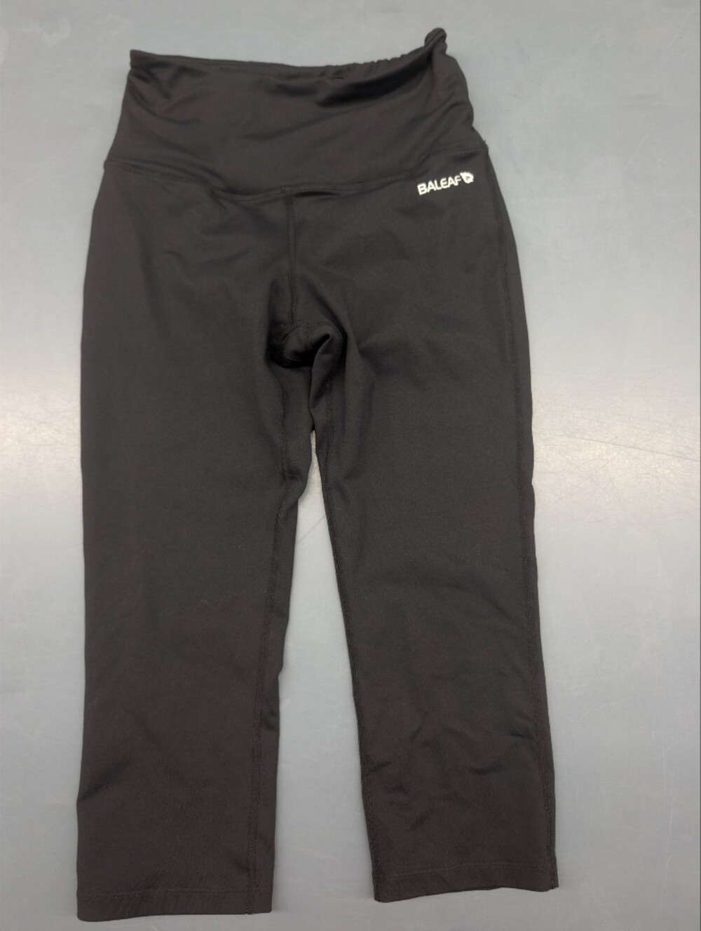 Baleaf Girls Black Active Capri Leggings